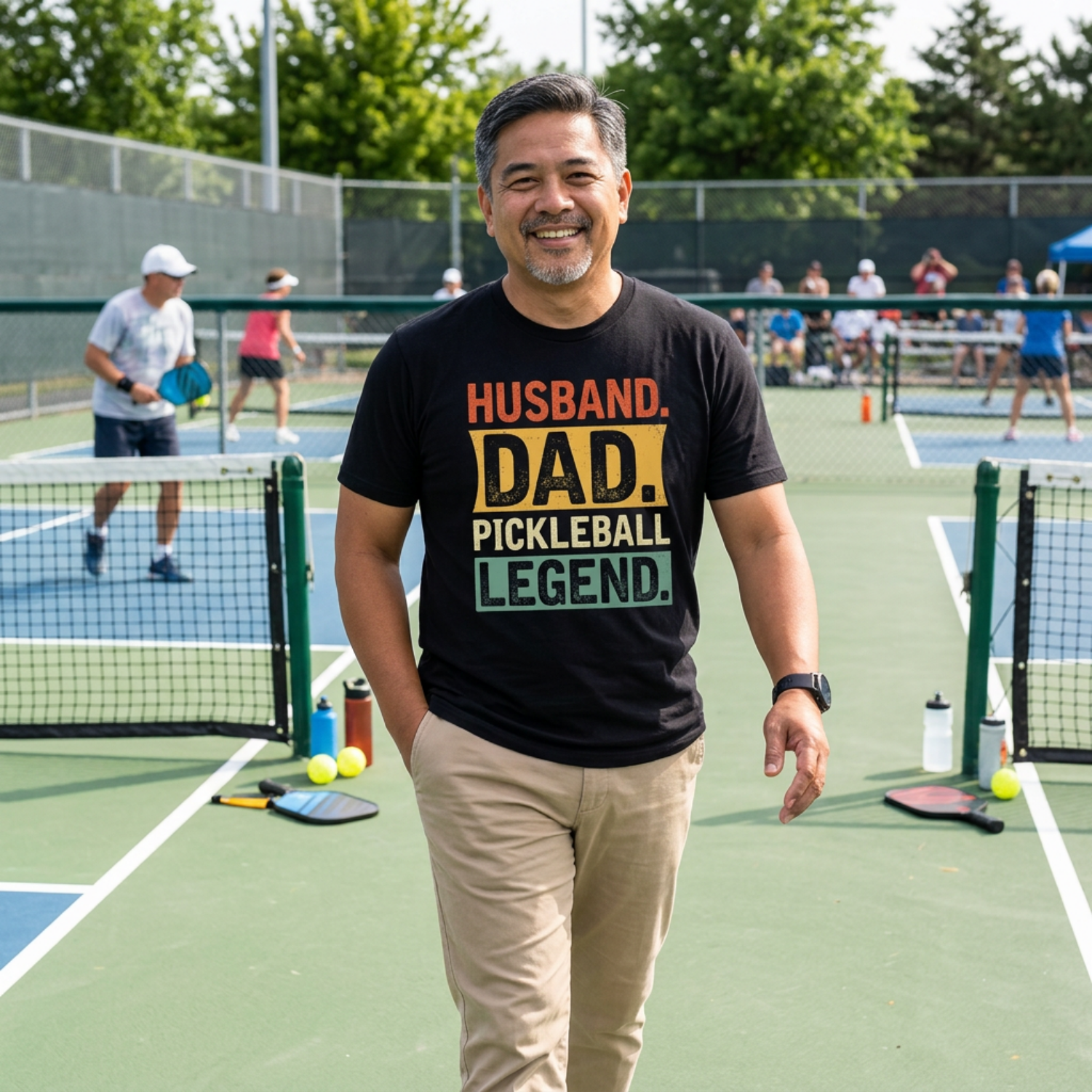 Pickleball Dad Shirt Philippines Unisex Classic Fit Tee | Husband Dad Pickleball Legend